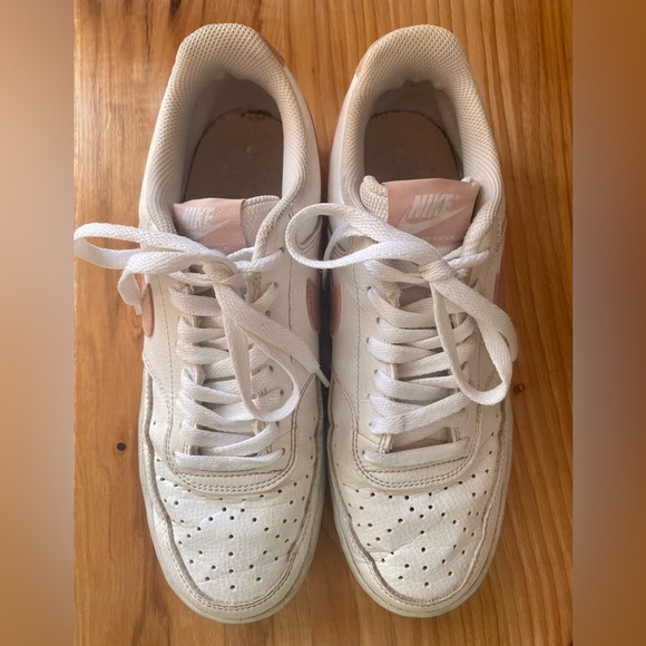 Nike Rose/Beige and White Sneakers - Picture 3 of 8